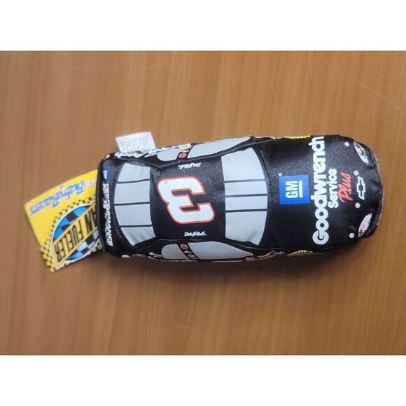 Nascar Baby Racers DALE EARNHARDT SR #3 Bean Bag Plush Car Fan Fueler Racing #A5 - Picture 2 of 4